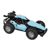 Rc bestuurbare auto met rookfunctie - blauw