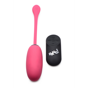 XR Brands Plush Egg and Remote Control with 28 Speeds