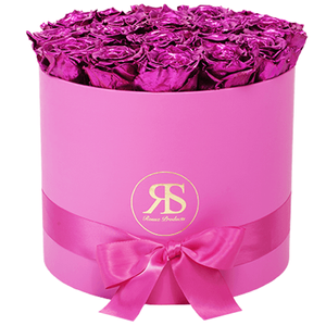 Flowerbox Longlife Ciara metallic roze