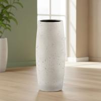 Grigio Modern Vase 30x70cm Antique White