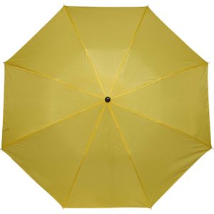 Kleine opvouwbare paraplu geel 93 cm - Paraplu's
