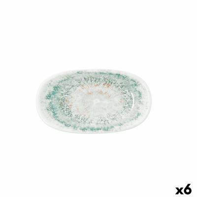 Snackdienblad Bidasoa Kai Hydrozero Wit 19 x 11 cm (6 Stuks)