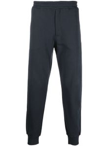 Alexander McQueen pantalon de jogging imprimé en coton - Bleu