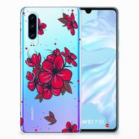 Huawei P30 TPU Case Blossom Red