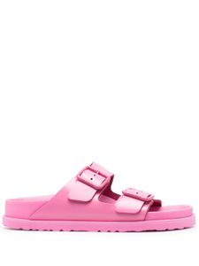 Birkenstock claquettes Arizona à logo embossé - Rose