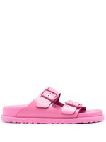 Birkenstock claquettes Arizona à logo embossé - Rose - thumbnail