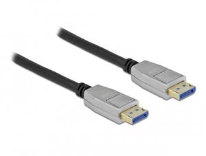 Delock 80267 DisplayPort-kabel 10K 60 Hz 54 Gbps metalen behuizing 3 m