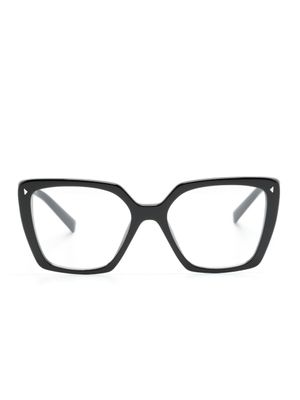 Prada Eyewear lunettes de vue à monture carrée - Noir