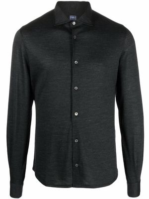 Fedeli chemise à boutonnière - Gris