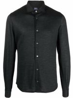 Fedeli chemise à boutonnière - Gris