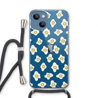Spiegeleitjes: iPhone 13 mini Transparant Hoesje met koord