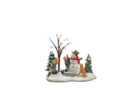 Kinderen Bouwen Sneeuwpop - Oosterik home