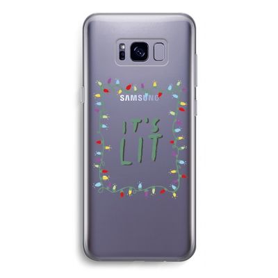 It's Lit: Samsung Galaxy S8 Transparant Hoesje