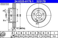 Powerdisc Remschijf 24032501791