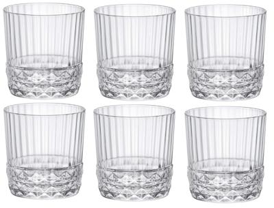 Bormioli Rocco Cocktailglazen / Whiskey Glazen / Waterglazen America 20&apos;s - 380 ml - 6 stuks