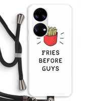 Fries before guys: Huawei P50 Transparant Hoesje met koord