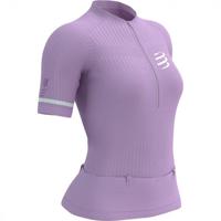 Compressport Trail postural ss top dames - PAARS - Dames - thumbnail