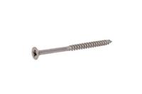4tecx Platverzonkenkopschroef Pozidriv RVS 6x60 Deeldraad - VE=100 - 4095400258