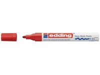 Edding 750 permanente marker Fijne punt Rood 1 stuk(s) - thumbnail