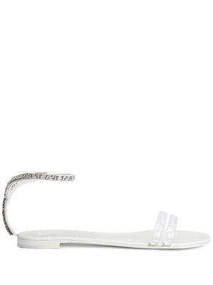 Giuseppe Zanotti sandales Agathe Plexi - Argent