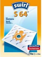 S 64/66MicroPor (VE4)  - Bag for vacuum cleaner S 64/66MicroPor (quantity: 4) - thumbnail