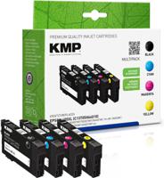 KMP Inktcartridge vervangt Epson 405XL, T05H6, T05H1, T05H2, T05H3, T05H4 Compatibel Combipack Zwart, Cyaan, Magenta, Geel 1656,4005 1656,4005 - thumbnail
