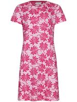 Roze palmbomen nachthemd katoen