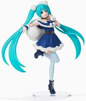 Hatsune Miku Figure - Christmas 2020 Blue Ver.