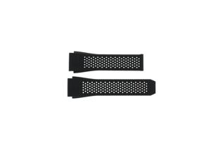 Horlogeband Smartwatch Tag Heuer FT6175 Rubber Zwart