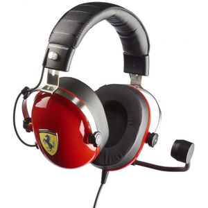 T.Racing Scuderia Ferrari Edition DTS Wired Gaming Headset (PC/PS4/Xbox/Switch)