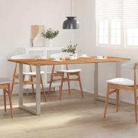 Eettafel 180x90x76 cm massief acaciahout