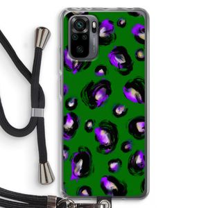 Green Cheetah: Xiaomi Redmi Note 10 Pro Transparant Hoesje met koord