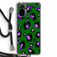 Green Cheetah: Xiaomi Redmi Note 10 Pro Transparant Hoesje met koord