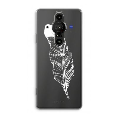 Pluim: Sony Xperia Pro-I Transparant Hoesje