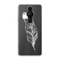 Pluim: Sony Xperia Pro-I Transparant Hoesje
