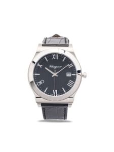 Ferragamo montre Gancini Gent 41 mm - Noir