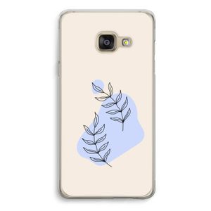 Leaf me if you can: Samsung A3 (2017) Transparant Hoesje