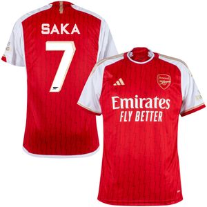 Arsenal Shirt Thuis 2023-2024 + Saka 7 (Cup Bedrukking)