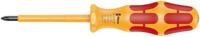 Wera 1065 i PZ VDE-geïsoleerde Kraftform Pozidriv schroevendraaier, PZ 1 x 80 mm - 05051611001