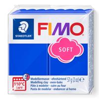 Boetseerklei fimo soft 57 g brilliantblauw