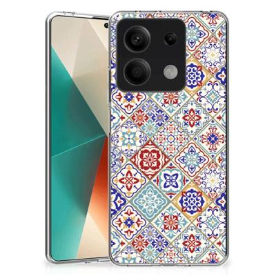 Xiaomi Redmi Note 13 5G | TPU | Siliconen hoesje | Tiles Color Xiaomi Redmi Note 13 5G | TPU | Siliconen hoesje | Tiles Color