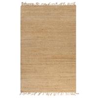 VidaXL Vloerkleed 120x180 cm handgeweven jute natuurlijk