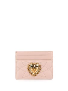 Dolce & Gabbana porte-cartes Devotion à ornements - Rose