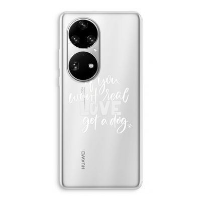Partner in crime: Huawei P50 Pro Transparant Hoesje