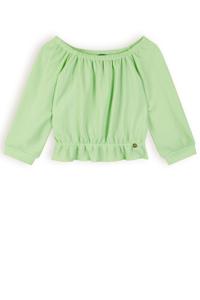 NoNo Meisjes top fancy - Knew - Spring groen