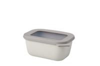 Multikom cirqula rechthoekig 750 ml nordic white - Mepal