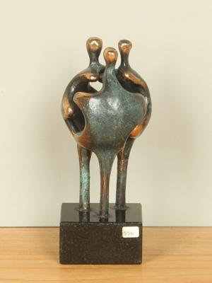 Bronzen beeld Bolwerk, 16 cm