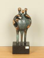 Bronzen beeld Bolwerk, 16 cm