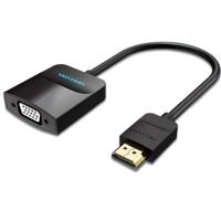 Adapter HDMI naar VGA Vention 42444 Zwart 15 cm