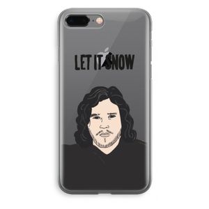 Let It Snow: iPhone 8 Plus Transparant Hoesje